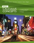 Image for Calculus Concepts : An Applied Approach to the Mathematics of Change