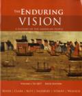 Image for The Enduring Vision : A History of the American People : v. 1 : To 1877