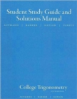 Image for Student Solutions Manual for Aufmann/Barker/Nation&#39;s College  Trigonometry, 6th