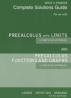 Image for Complete Solutions Guide (Print) for Larson/Hostetler/Edwards&#39;  Precalculus with Limits: A Graphing Approach, AP* Edition, 5th