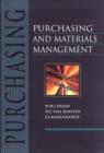 Image for Purchasing and Materials Management