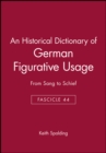 Image for An Historical Dictionary of German Figurative Usage, Fascicle 44