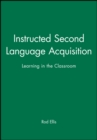 Image for Instructed Second Language Acquisition