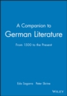 Image for A Companion to German Literature