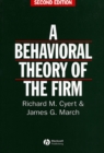 Image for Behavioral Theory of the Firm