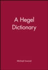 Image for A Hegel Dictionary