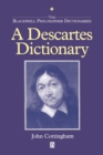 Image for A Descartes Dictionary