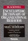 Image for The Blackwell Encyclopedic Dictionary of Organizational Behavior