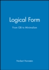 Image for Logical form  : from G.B. to minimalism