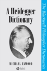 Image for A Heidegger Dictionary