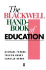 Image for The Blackwell Handbook of Education