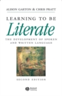 Image for Learning to be Literate