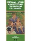 Image for Personal, Social and Emotional Development in Children