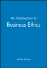 Image for An introduction to business ethics