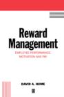 Image for Reward management  : employee performance, motivation and pay