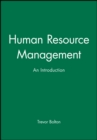 Image for Human resource management  : an introduction