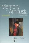 Image for Memory and amnesia  : an introduction
