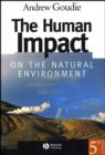 Image for The human impact on the natural environment
