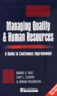 Image for Managing Quality and Human Resources