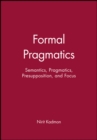 Image for Formal Pragmatics