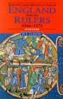 Image for England and its rulers, 1066-1272