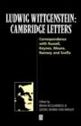 Image for Ludwig Wittgenstein: Cambridge Letters