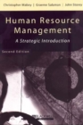 Image for Human resource management  : a strategic introduction