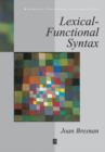 Image for Lexical-functional Syntax