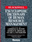 Image for The Blackwell Encyclopedic Dictionary of Human Resource Management