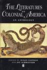 Image for The Literatures of Colonial America : An Anthology