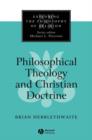 Image for Philosophical Theology and Christian Doctrine
