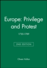 Image for Europe: Privilege and Protest : 1730-1789
