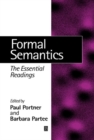 Image for Formal Semantics
