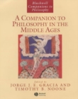 Image for A companion to medieval philosophy
