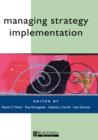 Image for Managing Strategy Implementation