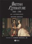 Image for British literature, 1640-1789  : an anthology