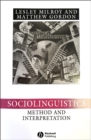 Image for Sociolinguistics  : method and interpretation