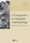Image for A companion to linguistic anthropology