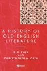 Image for A History of Old English Literature