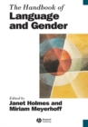 Image for The handbook of language and gender