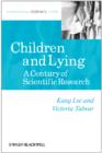 Image for Children and lying  : a century of scientific research