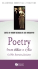 Image for Poetry from 1660 to 1780