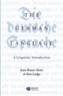 Image for The German language  : a linguistic introduction