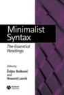 Image for Minimalist syntax  : the essential readings