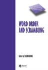 Image for Word order and scrambling