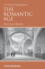 Image for A Concise Companion to the Romantic Age