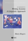 Image for Writing systems  : a linguistic approach