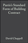 Image for Parris&#39;s standard form of building contract  : JCT 98
