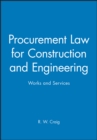 Image for Procurement Law for Construction and Engineering