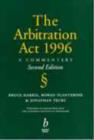 Image for The Arbitration Act 1996  : a commentary